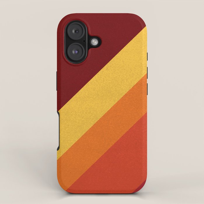 Retro 70s Color Palette II iPhone Case Gallery Image 1