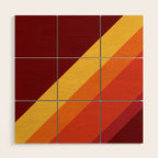 Retro 70s Color Palette II Wood Wall Art Gallery Image 1