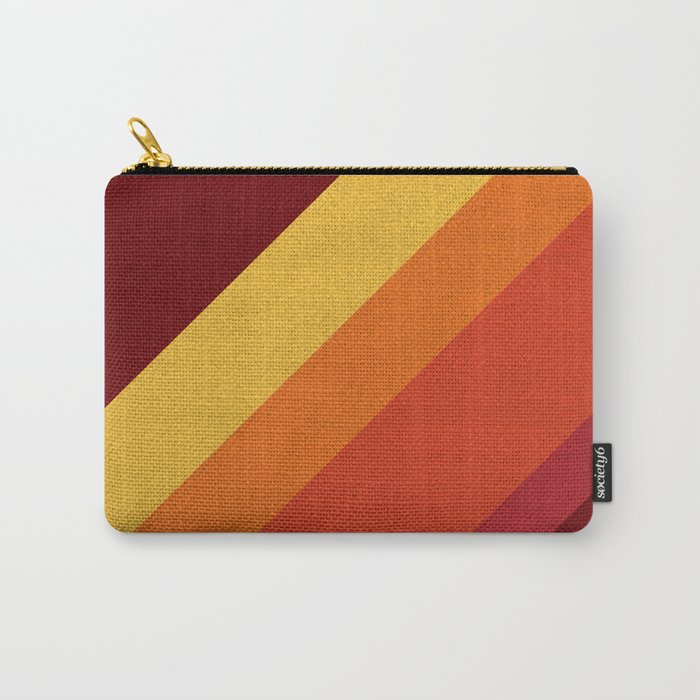 Retro 70s Color Palette II Carry All Pouch Gallery Image 1