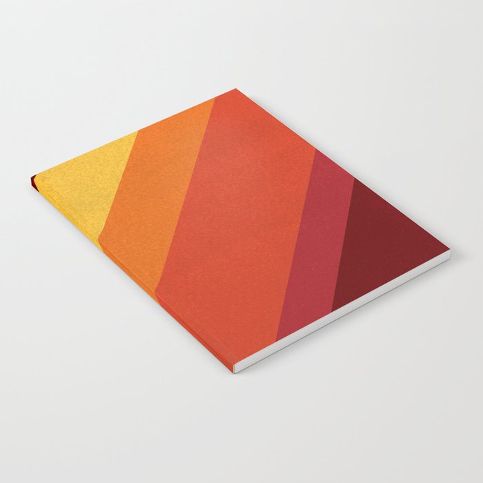 Retro 70s Color Palette II Notebook Gallery Image 1