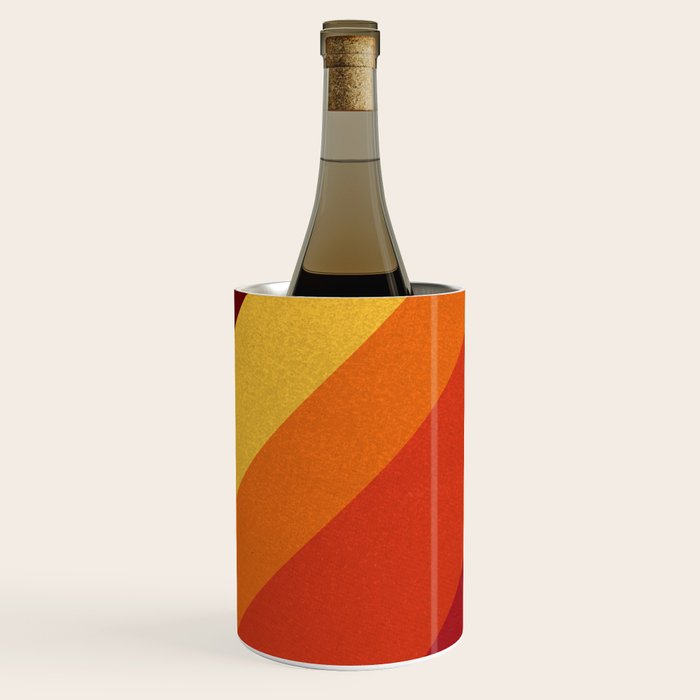 Retro 70s Color Palette II Wine Chiller Gallery Image 1