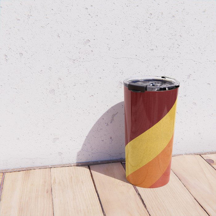 Retro 70s Color Palette II Travel Mug Gallery Image 4