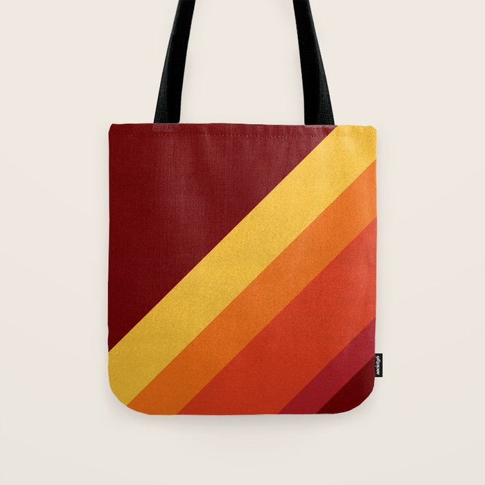 Retro 70s Color Palette II Tote Bag Gallery Image 1
