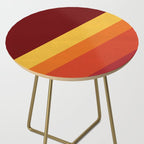 Retro 70s Color Palette II Side Table Gallery Image 2