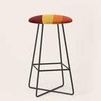 Retro 70s Color Palette II Stool Gallery Image 1