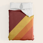 Retro 70s Color Palette II Duvet Cover Gallery Image 6