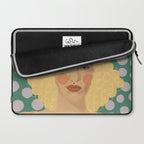Beret girl Laptop Sleeve Gallery Image 2