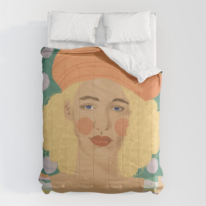 Beret girl Comforter Gallery Image 6