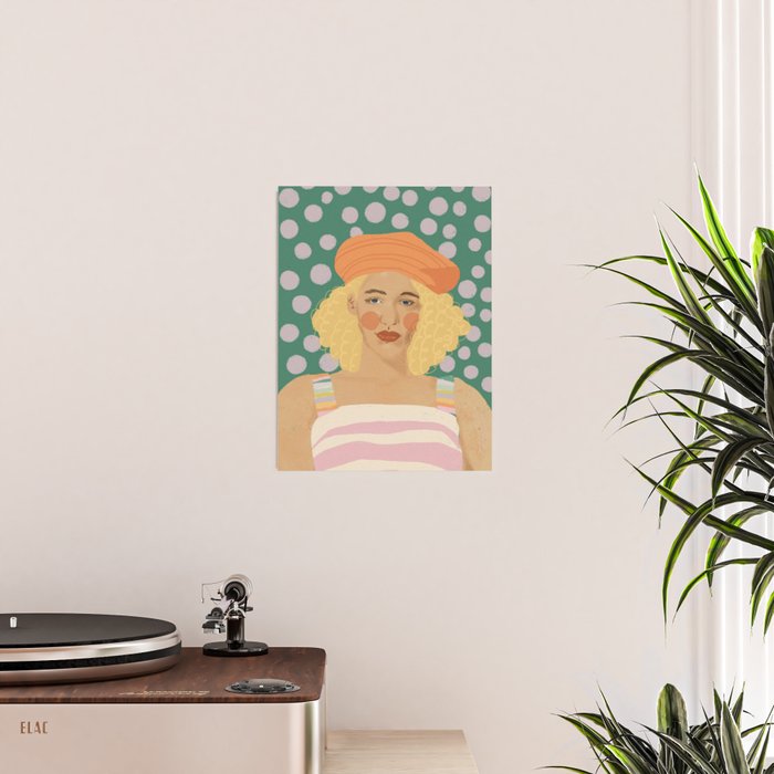 Beret girl Poster Gallery Image 2
