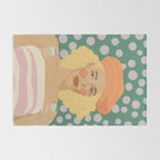 Beret girl Rug Gallery Image 2