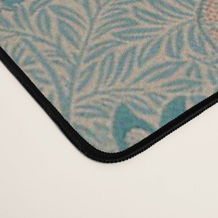 William Morris Apple Indigo Antique Gold Pattern Desk Mat Gallery Image 4