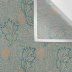 William Morris Apple Indigo Antique Gold Pattern Wall Tapestry Gallery Image 3