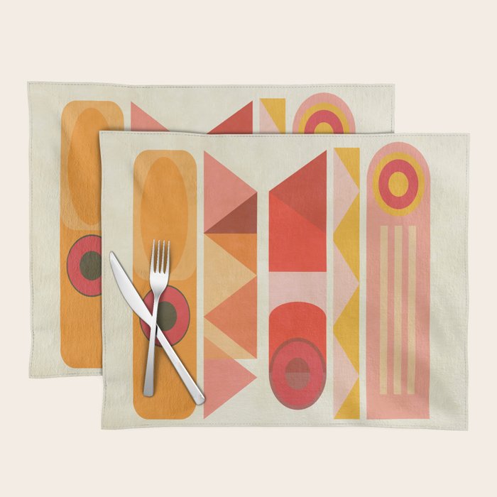 Modern Totem 9 Placemat Gallery Image 1