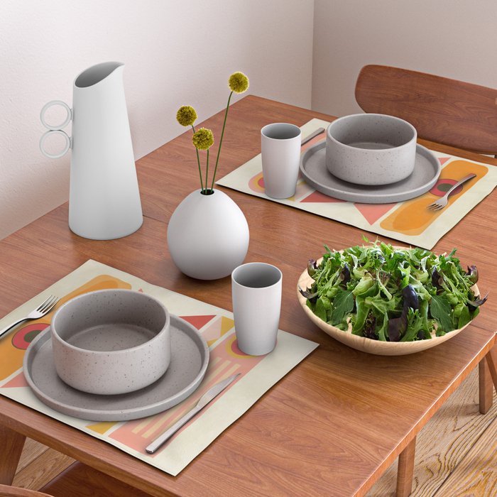 Modern Totem 9 Placemat Gallery Image 2