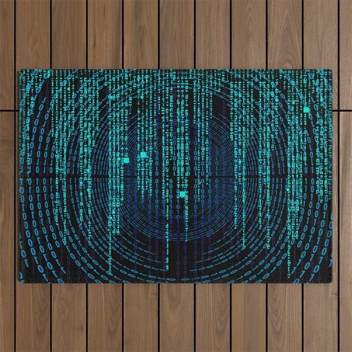 Matrix (3) Outdoor Rug Gallery Image 1