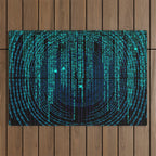 Matrix (3) Outdoor Rug Gallery Image 1