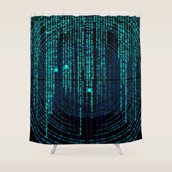 Matrix (3) Shower Curtain Gallery Image 1