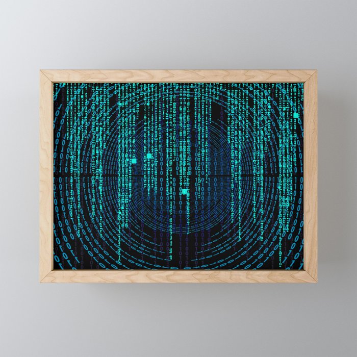 Matrix (3) Mini Art Print Gallery Image 1
