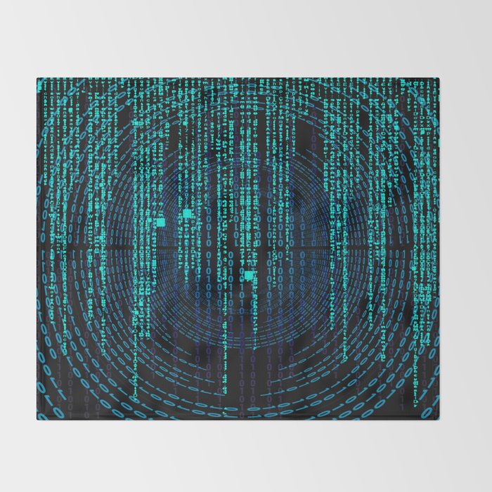 Matrix (3) Throw Blanket Gallery Image 2