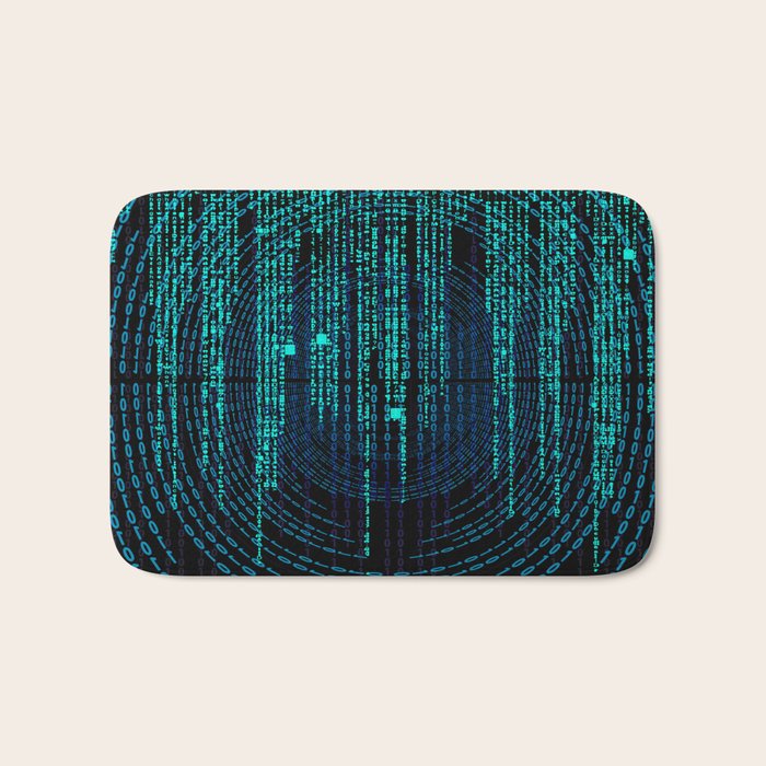 Matrix (3) Bath Mat Gallery Image 1