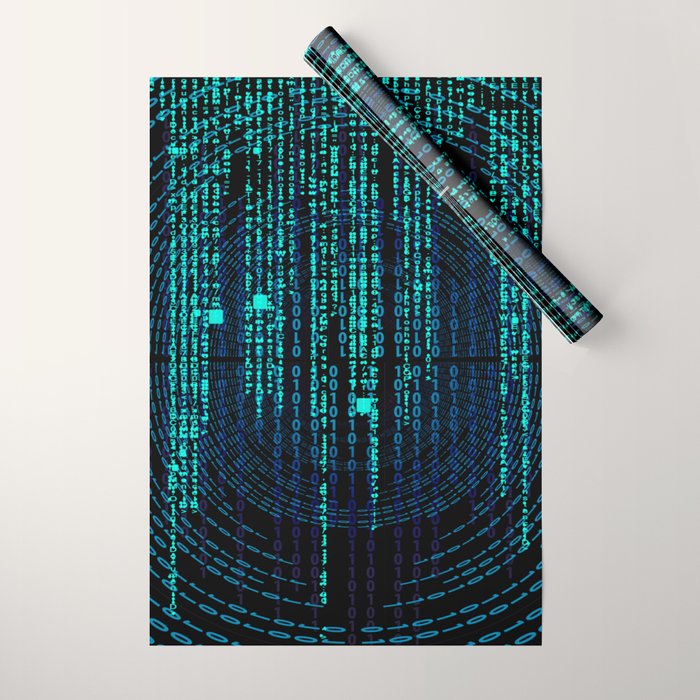 Matrix (3) Wrapping Paper Gallery Image 1