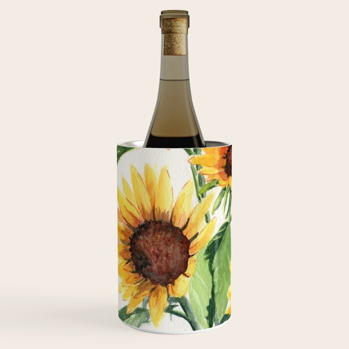 Sunflowers Wine Chiller Gallery Image 2