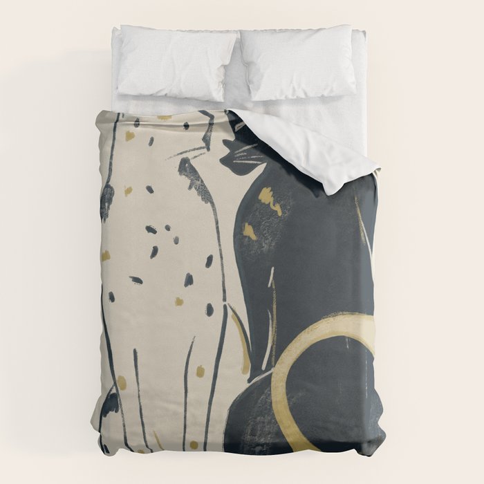 Two Cheetahs 3 Duvet Cover Gallery Image 6