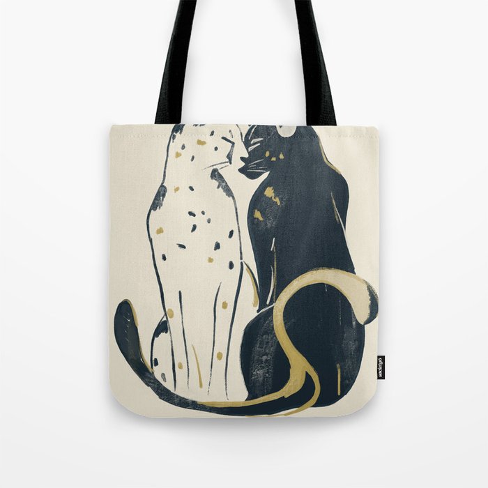 Two Cheetahs 3 Tote Bag Gallery Image 1