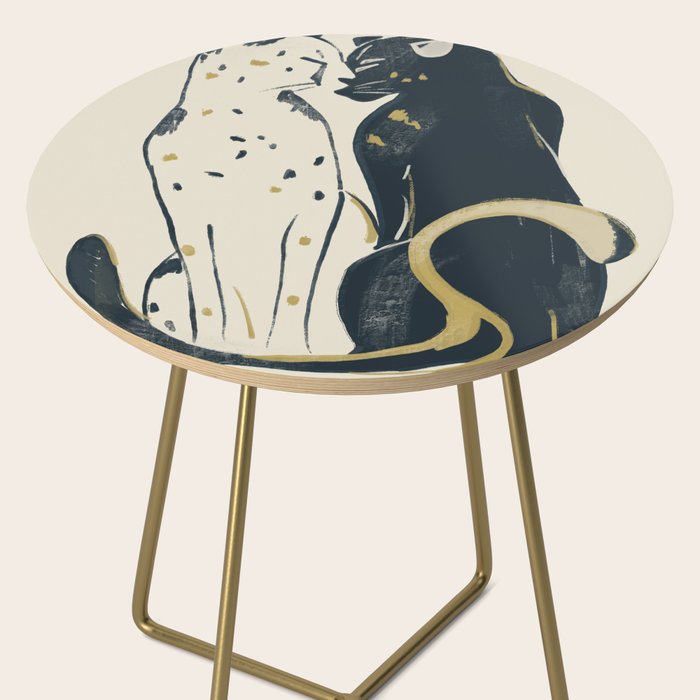 Two Cheetahs 3 Side Table Gallery Image 2