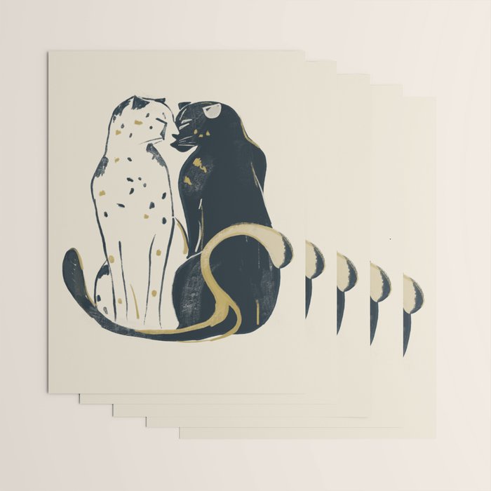 Two Cheetahs 3 Wrapping Paper Gallery Image 3