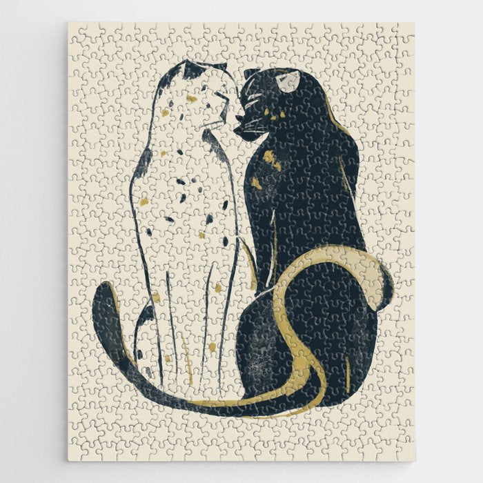 Two Cheetahs 3 Jigsaw Puzzle Gallery Image 1