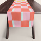 Colorful Checkerboard Table Runner Gallery Image 1
