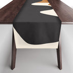 Abstract Art Minimal Shape 6 Table Runner Gallery Image 1