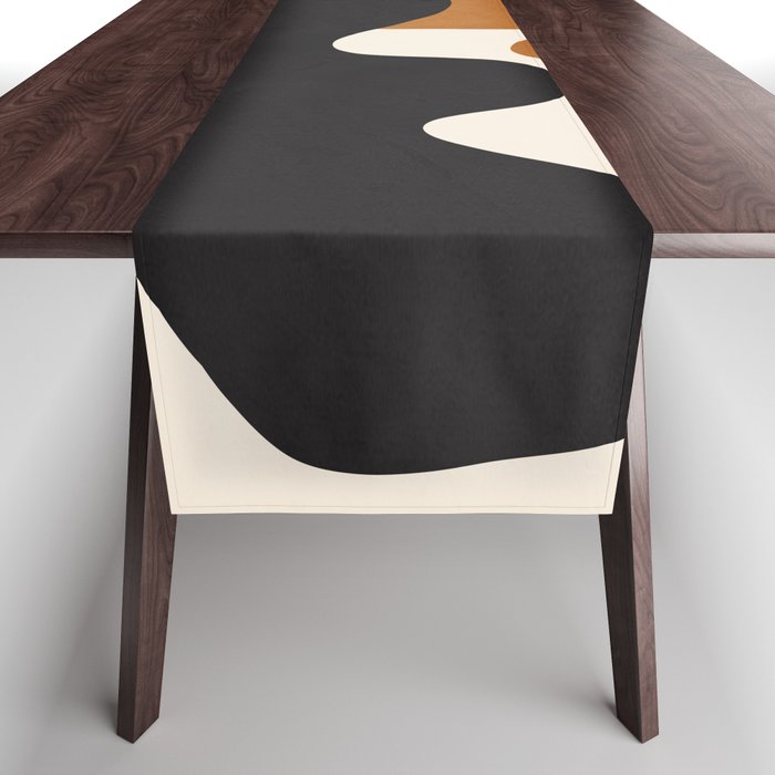 Abstract Art Minimal Shape 6 Table Runner Gallery Image 1