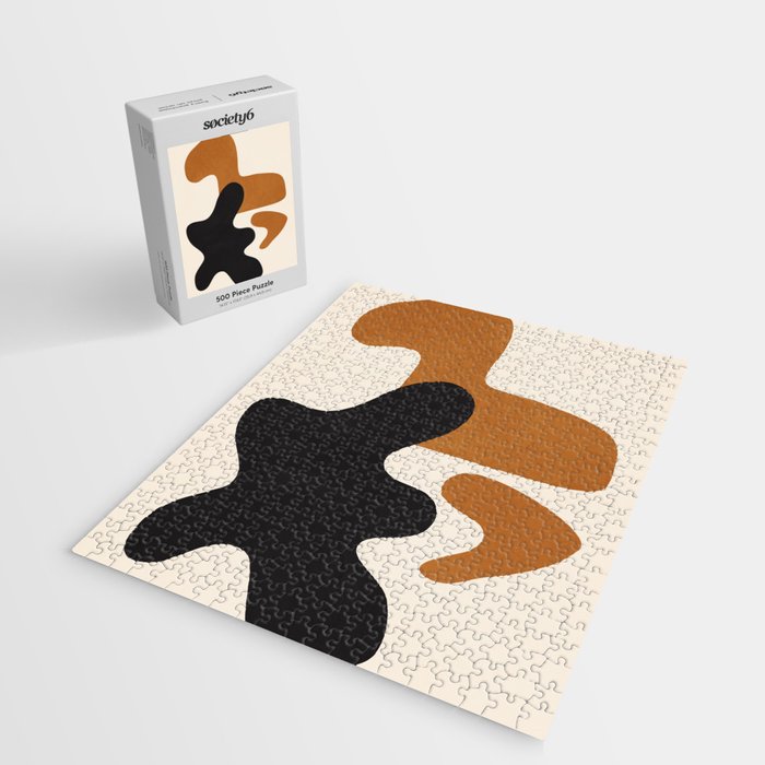 Abstract Art Minimal Shape 6 Jigsaw Puzzle Gallery Image 2