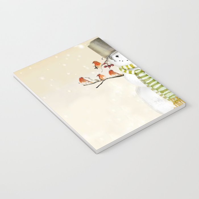 Snowman and Birds Notebook Gallery Image 3