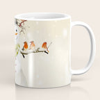 Snowman and Birds Coffee Mug Gallery Image 1