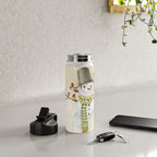 Snowman and Birds Water Bottle Gallery Image 4
