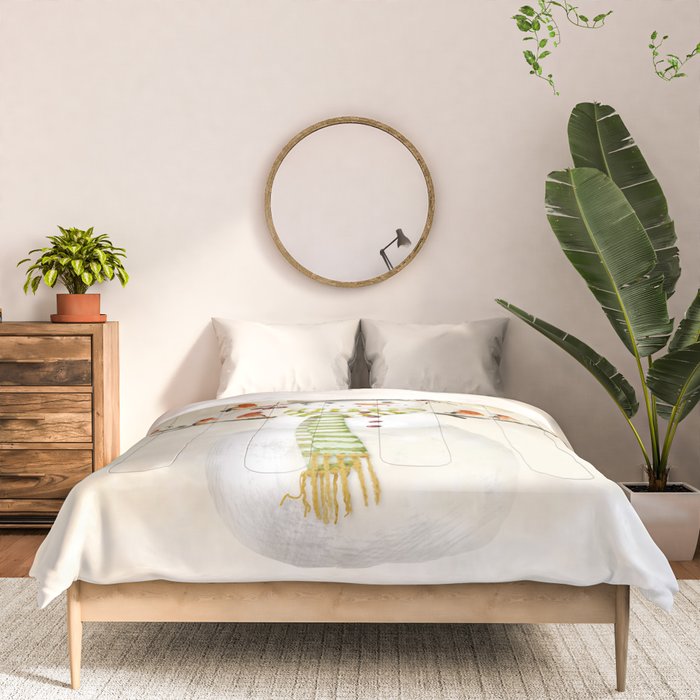 Snowman and Birds Comforter Gallery Image 3