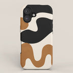 Abstract Art Minimal Shape 5 iPhone Case Gallery Image 1