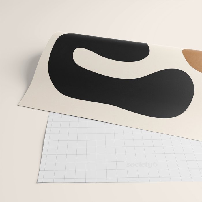 Abstract Art Minimal Shape 5 Wrapping Paper Gallery Image 2