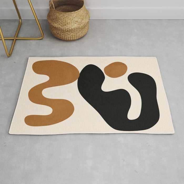 Abstract Art Minimal Shape 5 Rug Gallery Image 1