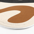 Abstract Art Minimal Shape 5 Bath Mat Gallery Image 3