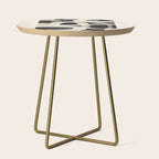 Soft Forms - Abstract Minimalist Line Art Side Table Gallery Image 1