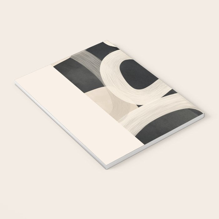 Soft Forms - Abstract Minimalist Line Art Notebook Gallery Image 3