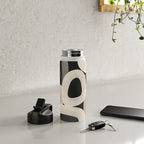 Soft Forms - Abstract Minimalist Line Art Water Bottle Gallery Image 4
