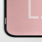 C'est La Vie French Pink Hand Lettering Laptop Sleeve Gallery Image 3