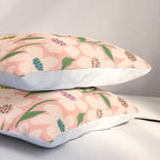 Blossom - Color fun Peach Pillow Sham Gallery Image 3