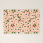 Blossom - Color fun Peach Welcome Mat Gallery Image 1