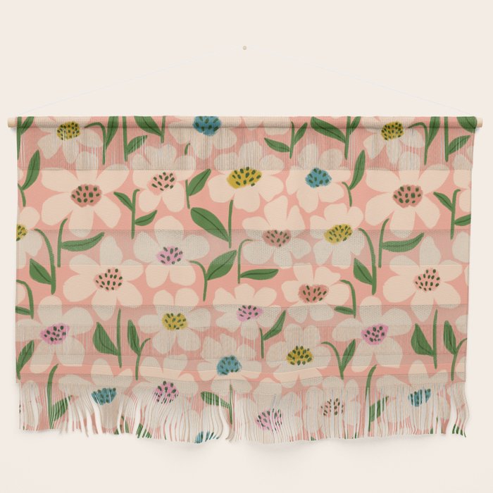 Blossom - Color fun Peach Wall Hanging Gallery Image 1